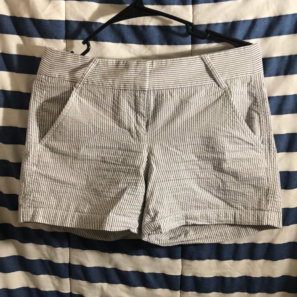 J Crew stripped shorts